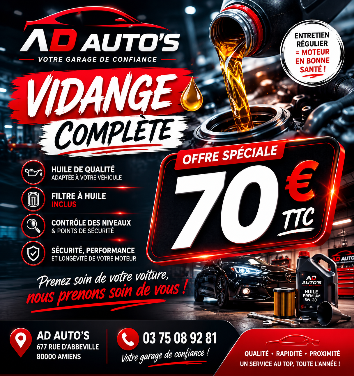 Promotion  — Garage Amiens