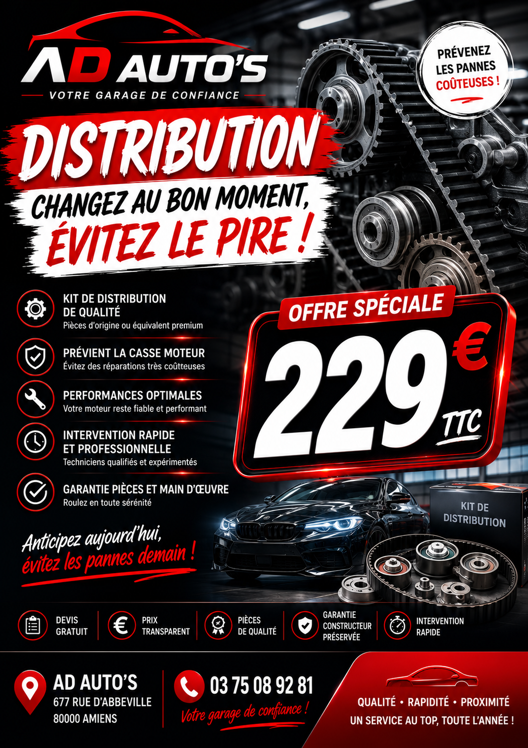 Promotion  — Garage Amiens